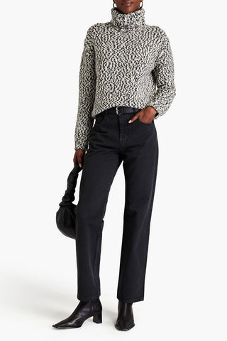 NILI LOTAN HIGH-RISE STRAIGHT-LEG JEANS - Size 0