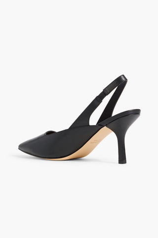 STUART WEITZMAN ZURI 75 LEATHER SLINGBACK PUMPS - Size 6.5