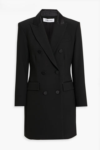 VERONICA BEARD ELIANNA CREPE MINI TUXEDO DRESS - Size 6