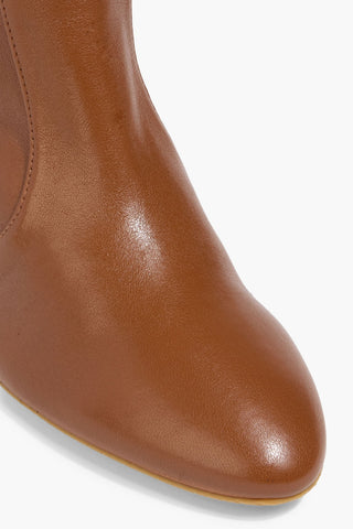STUART WEITZMAN YULIANA SLOUCH 60 LEATHER KNEE BOOTS - Size 9