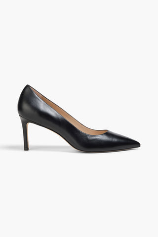 STUART WEITZMAN LEIGH 75 LEATHER PUMPS - Size 8.5