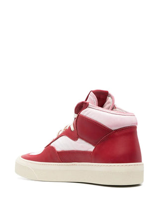 Rhude RHUDE Suede and Textile Low-Top Sneakers