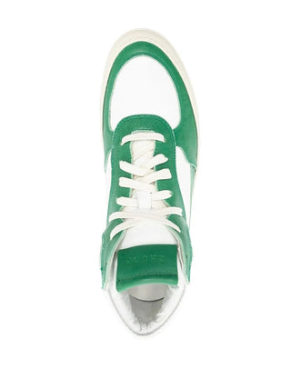 Rhude RHUDE Suede and Textile Low-Top Sneakers