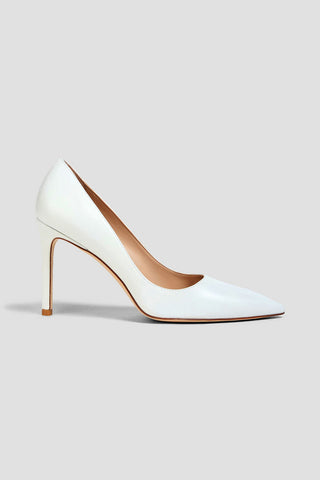 STUART WEITZMAN LEIGH 95 LEATHER PUMPS - Size 9