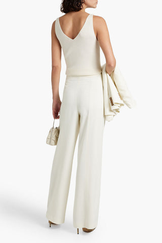 LOULOU STUDIO HAMILL TWILL WIDE-LEG PANTS - Size S