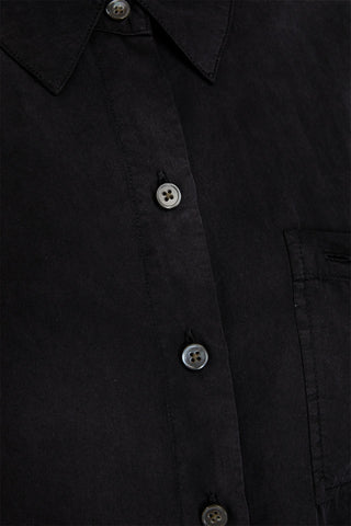 ALEX MILL GEMMA CROPPED WASHED LYOCELL SHIRT - Size L