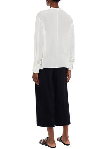 VINCE SILK CREPE DE CHINE BLOUSE - Size XL