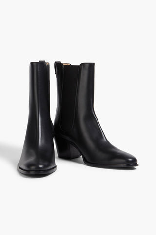 TOD'S EMBELLISHED LEATHER CHELSEA BOOTS - Size 39
