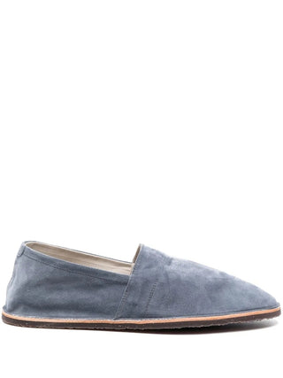 Brunello Cucinelli Denim Blue Suede Espadrilles