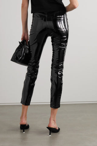COMMANDO GLOSSED SKINNY PANTS - Size XL