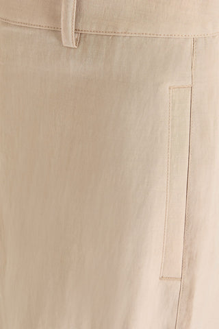 VINCE LYOCELL-BLEND WIDE-LEG PANTS - Size 6