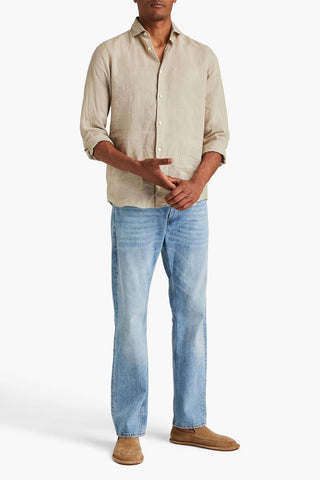 FRESCOBOL CARIOCA ANTONIO LINEN SHIRT - Size XXL