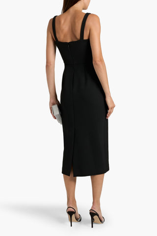 VERONICA BEARD LELE CREPE MIDI DRESS - Size 6