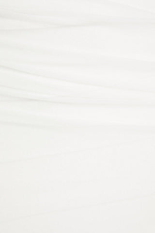 HERVÉ LÉGER STRETCH TULLE-PANELED RUCHED BANDAGE MINI SKIRT - Size XS