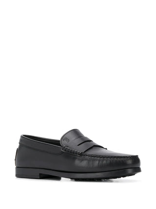 Tods Tod's Smooth Leather Penny Loafers with Gommino Sole