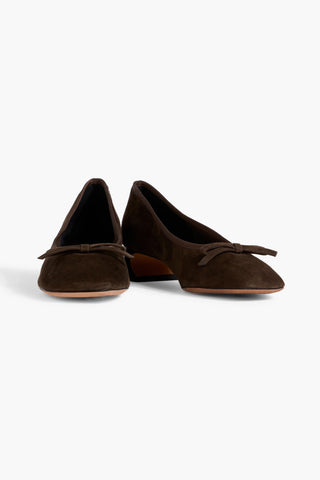 3.1 PHILLIP LIM ID BOW-DETAILED SUEDE PUMPS - Size 36