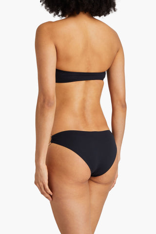 MELISSA ODABASH HAMBURG RING-EMBELLISHED BIKINI BRIEFS - Size 40