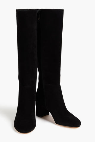 STUART WEITZMAN CELINA SUEDE KNEE BOOTS - Size 9.5