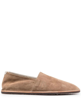 Brunello Cucinelli Suede Slip-On Pointed Toe Espadrilles