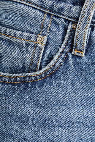 TOTEME HIGH-RISE STRAIGHT-LEG JEANS - Size 23W-30L