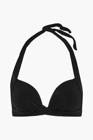 JETS AUSTRALIA BY JESSIKA ALLEN TWISTED HALTERNECK BIKINI TOP - Size 12