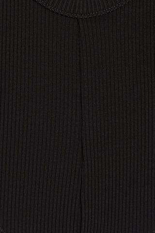 GOLDSIGN CUTOUT RIBBED-JERSEY BODYSUIT - Size M