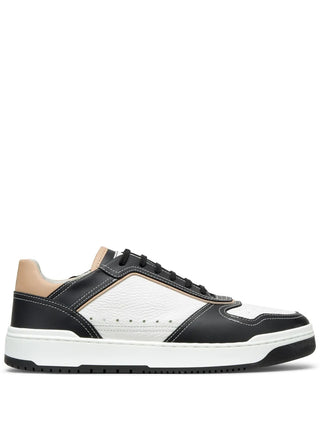 Brunello Cucinelli Leather Low-Top Sneakers with Contrast Panels