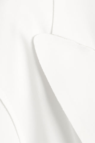 NORMA KAMALI BELTED CADY MIDI TUXEDO DRESS - Size 40
