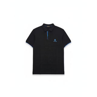 Roberto Cavalli Black Polo Shirt