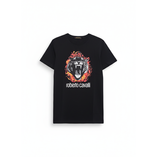 Roberto Cavalli Black T-Shirt