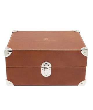 Brunello Cucinelli Grain Leather Corner-Reinforced Keepsake Box