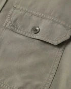 Tom Ford Cotton Jersey Button-Down Utility Shirt Green