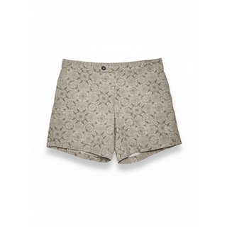 Brunello Cucinelli Mens Swimwear Floral Green With Side Adjusters