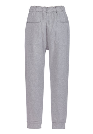 Brunello Cucinelli Brunello Cucinelli Cotton Jersey Lounge Trousers with D-Ring Belt