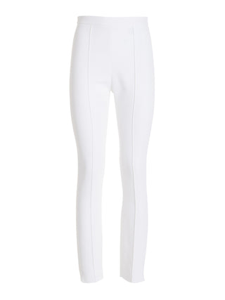 ROBERTO CAVALLI Stretch-Knit Pintuck Slim Trousers