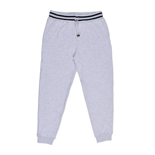 Brunello Cucinelli Heather Cotton Blend Striped Joggers